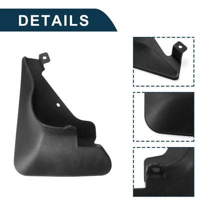 Set of 4 Mud Flaps Splash Guards for Toyota Camry (1987–1991)