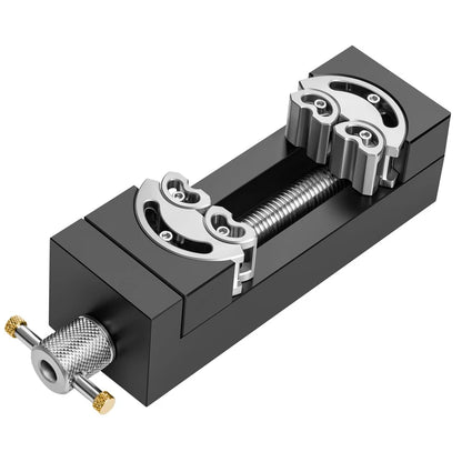 Compact Fractal Vise for Aluminum Body and Stainless Steel Components
