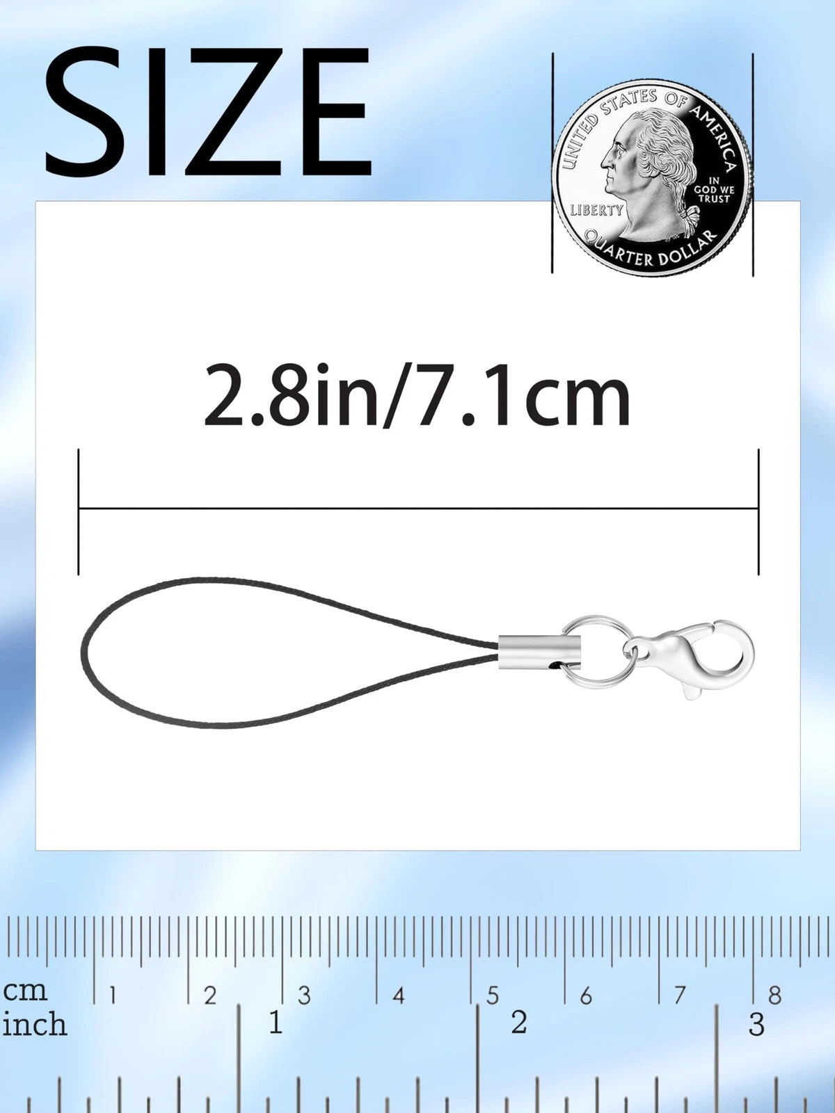 2X Phone Charms Strap with Lobster Clasp for Universal Use (200Pcs)