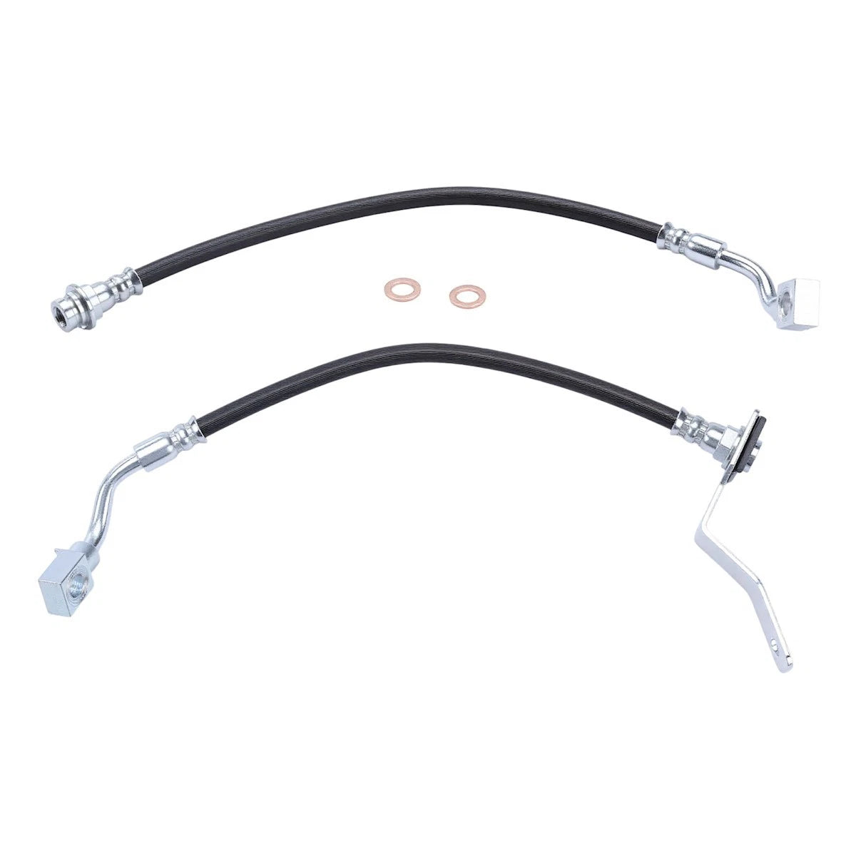 Set of 2 Rear Brake Lines for Chevy Silverado 1500/Sierra (1999–2004)