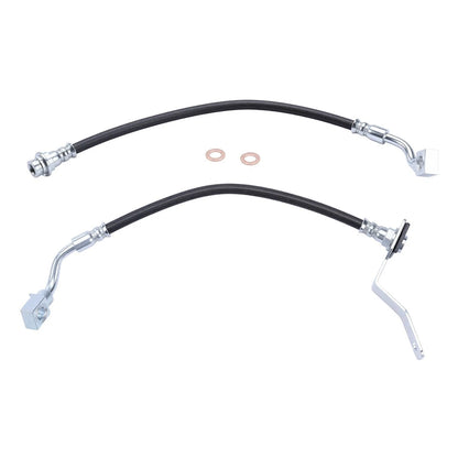 Set of 2 Rear Brake Lines for Chevy Silverado 1500/Sierra (1999–2004)