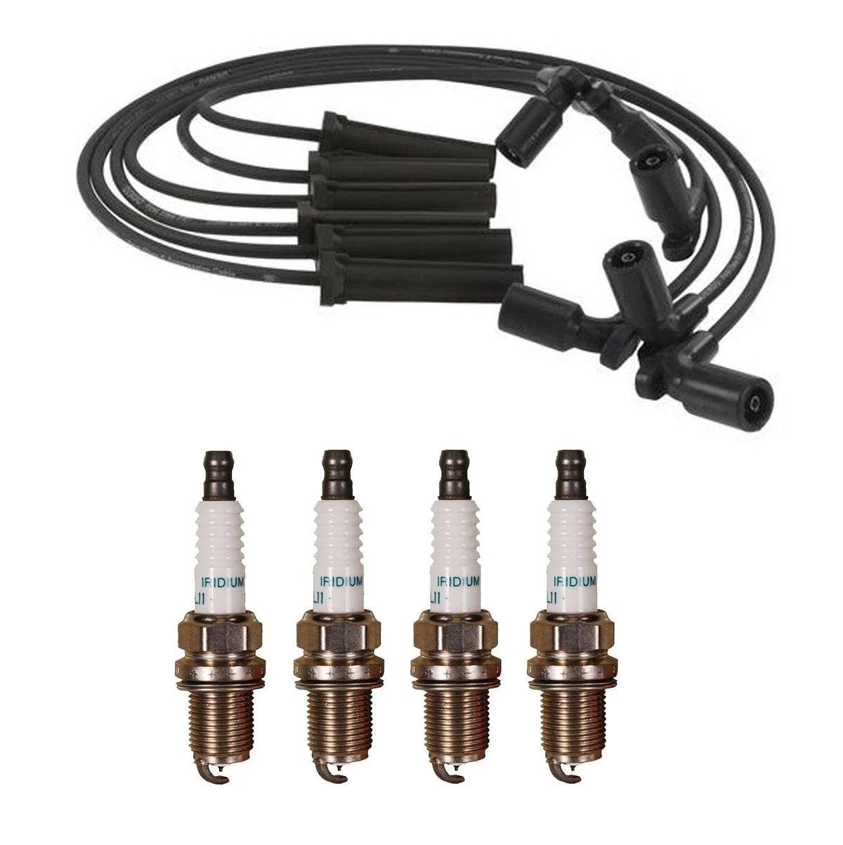 Denso 8mm Wire Set for Mazda Tribute L4 (2001–2007) - Iridium Spark Plug Kit