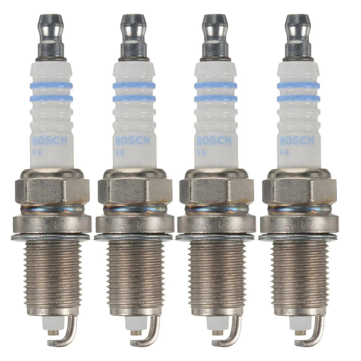 Set of 4 Bosch Nickel Spark Plugs for Integra Civic 626 MX-6 Protege L4