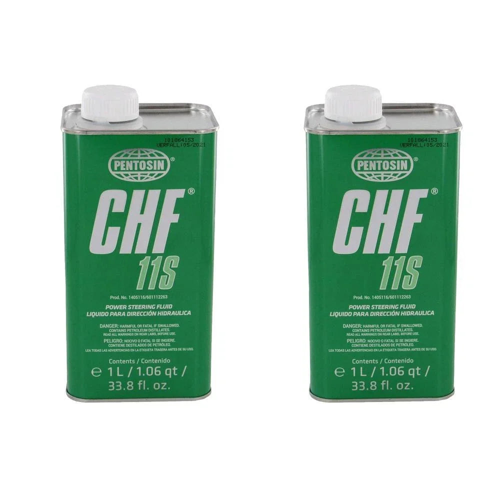 2 CHF11S Synthetic Oil Fluid for BMW Power Steering Pump & Hydraulic System