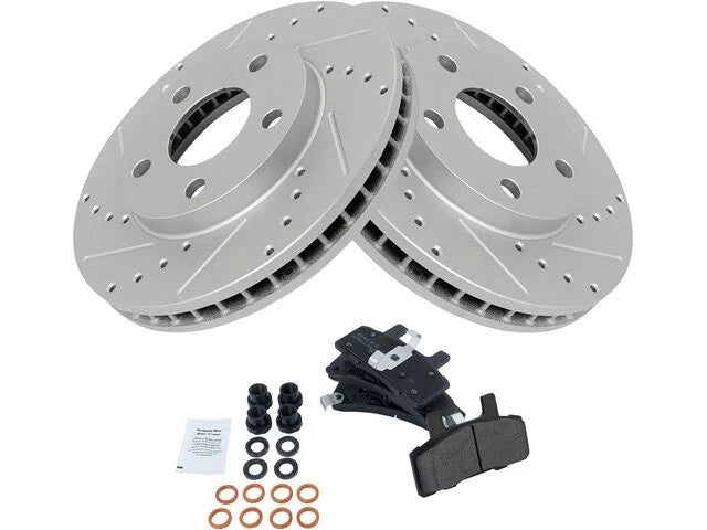Brake Pad and Rotor Kit for Cadillac Fleetwood (1990–1992) 84649ZPPZ
