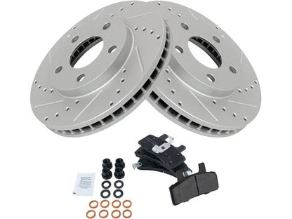 Brake Pad and Rotor Kit for Cadillac Fleetwood (1990–1992) 84649ZPPZ