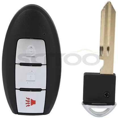 Set of 2 Keyless Entry Remote Fobs for Nissan Kicks Rogue Sport (2018–2020) 434 MHz