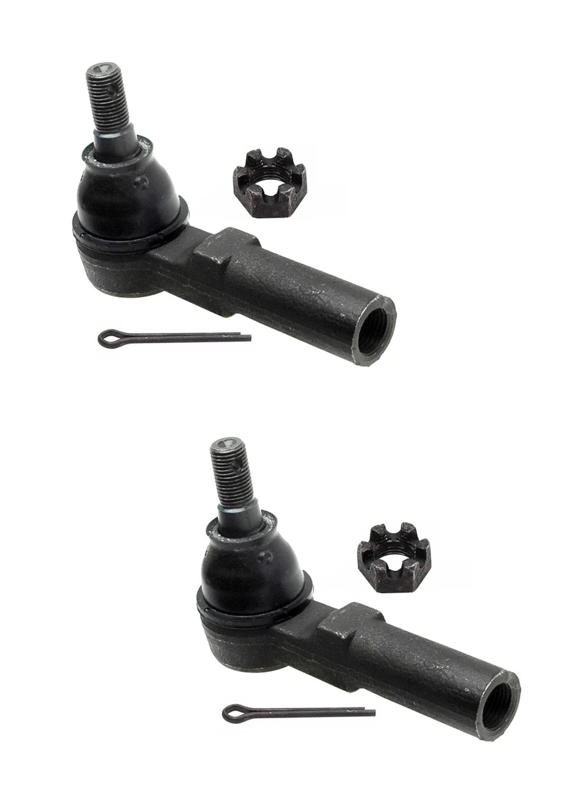 Set of 2 Outer Tie Rod Ends for Ford Escape, Mazda Tribute, Mercury Mariner (2001–2012)