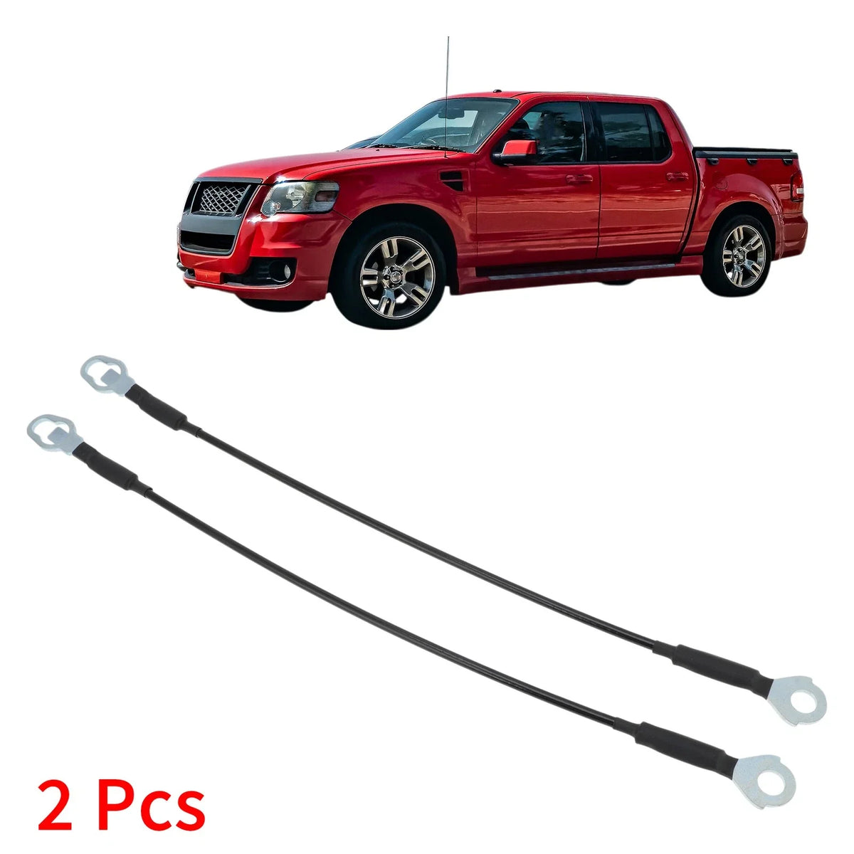 Tailgate Support Cables for Ford Explorer Sport Trac F-150 (No.3L3Z8343052AA)