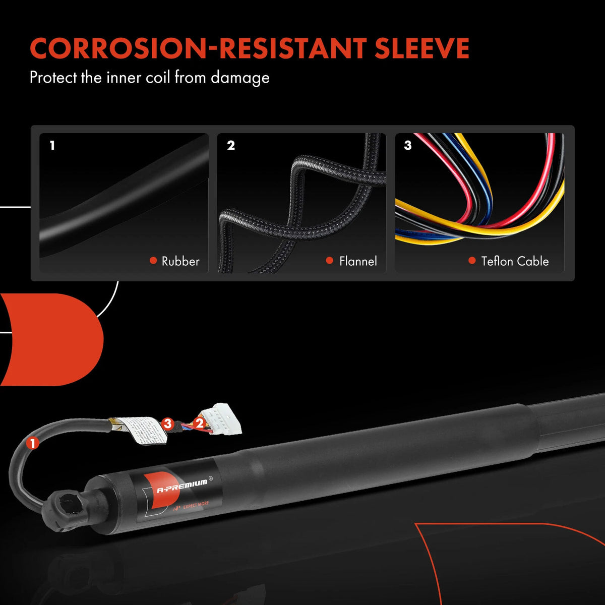 Rear Power Hatch Lift Support for BMW 3 Series (2019–2024) 51247453413