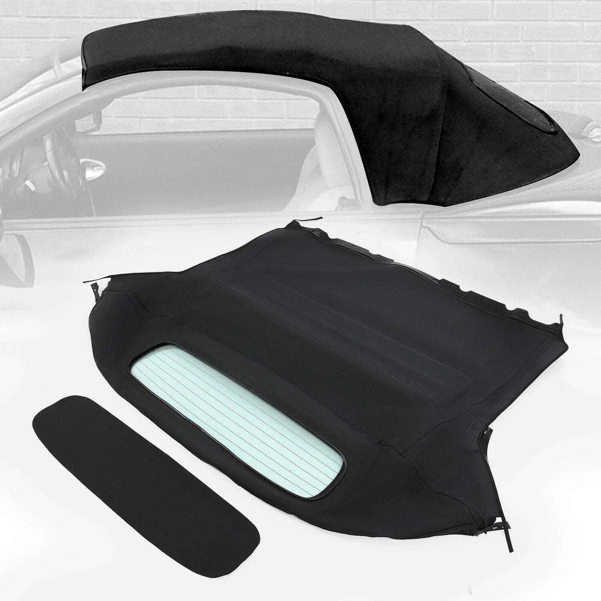 Vinyl Convertible Soft Top & Heated Glass Window for Nissan 350Z (2003–2009)