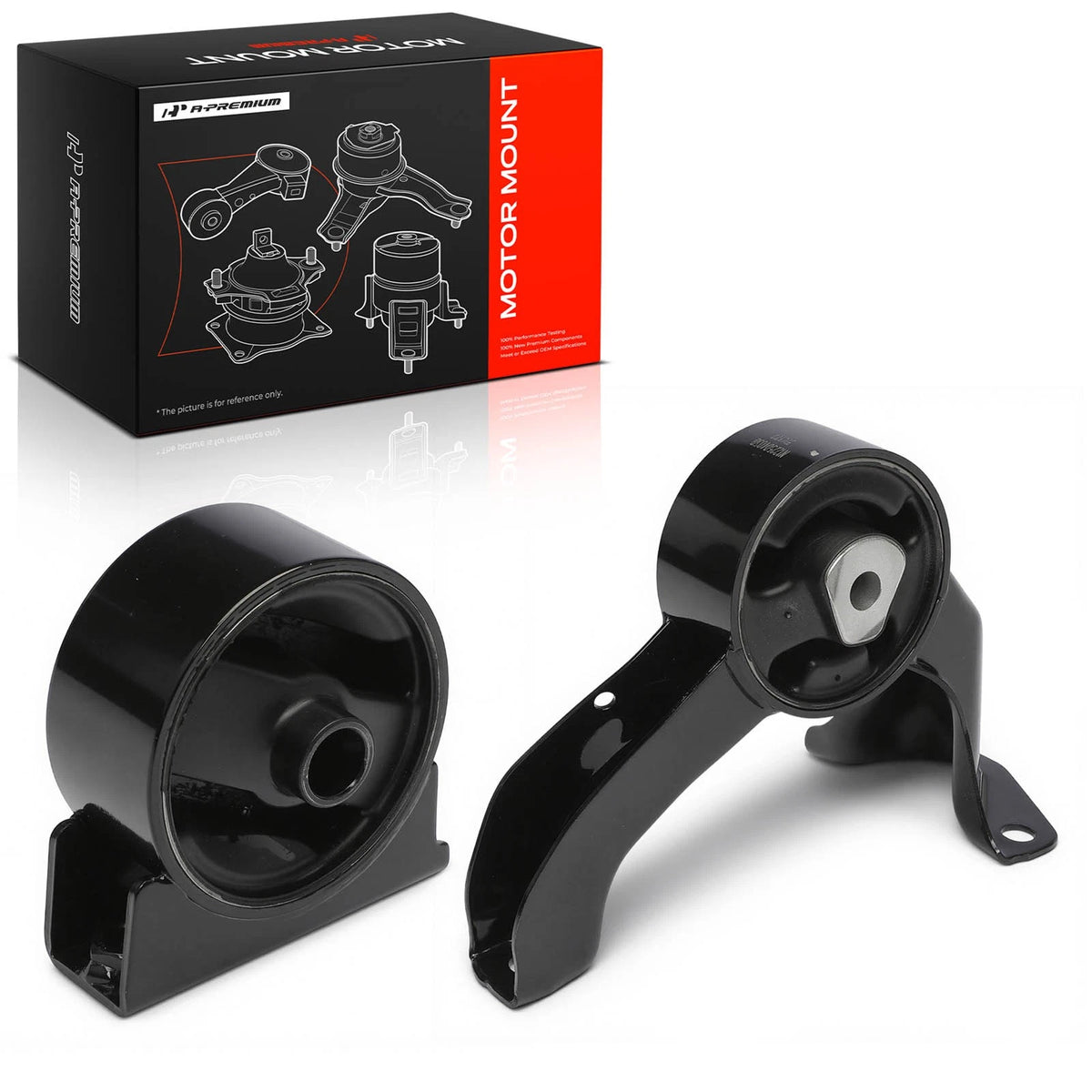 2X Engine Mount for Jeep Compass Patriot (2007–2017) - 5105493AB, 5105494AC, 5105494AD, 5105511AE, A5416, A5417
