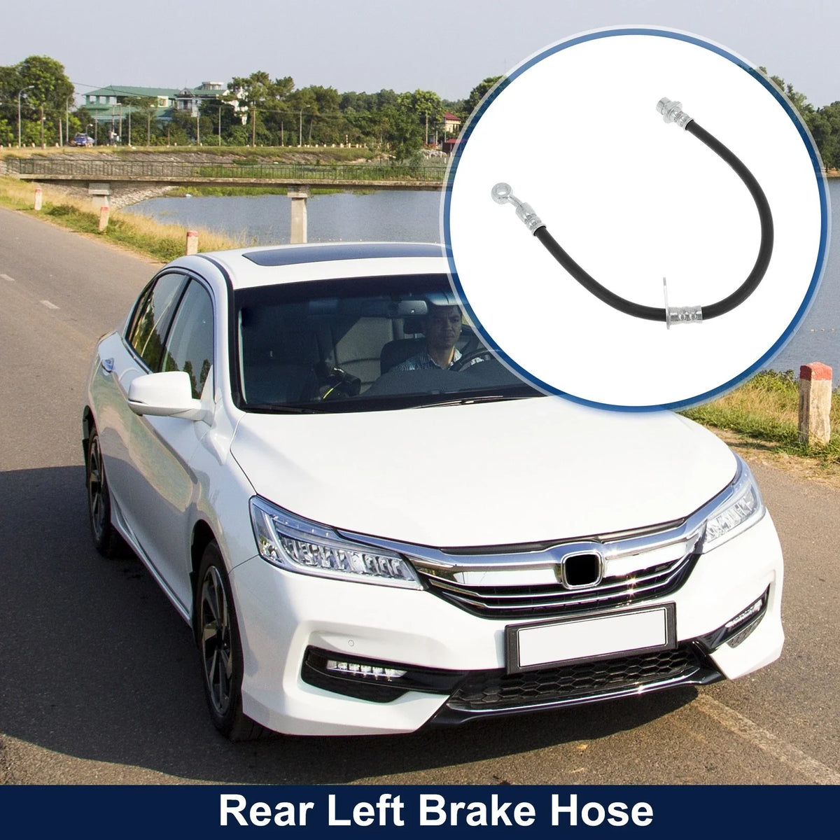 Rear Left Brake Hose for Honda Accord (2013–2017) No. 01468TS6H50