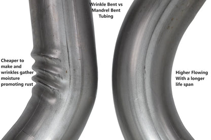 2.5" Aluminized Exhaust Kit for Jeep Wrangler TJ (2001–2006) - Borla Muffler
