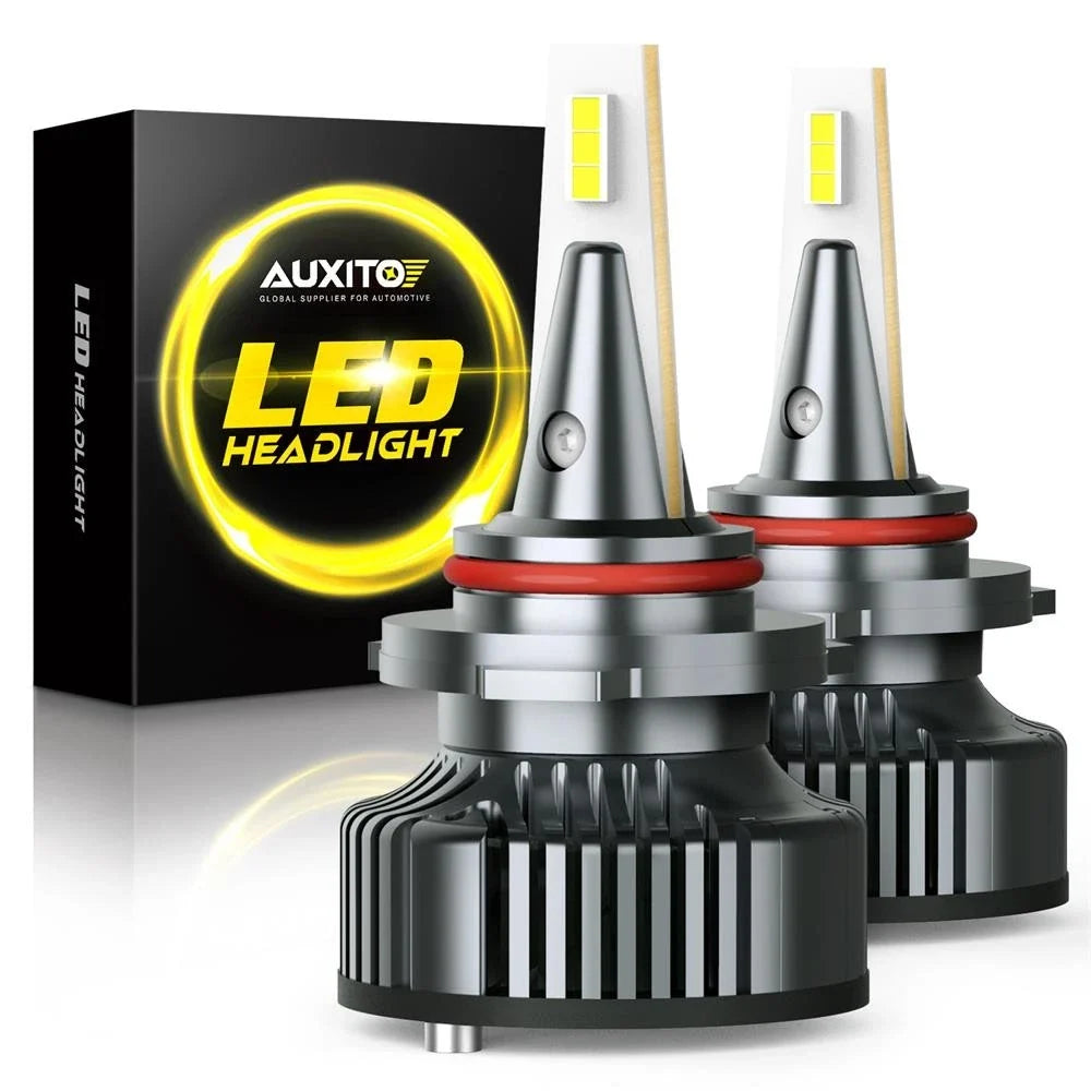 2X 9005 LED Headlight Bulbs Kit for High/Low Beam (6500K, 80000LM)