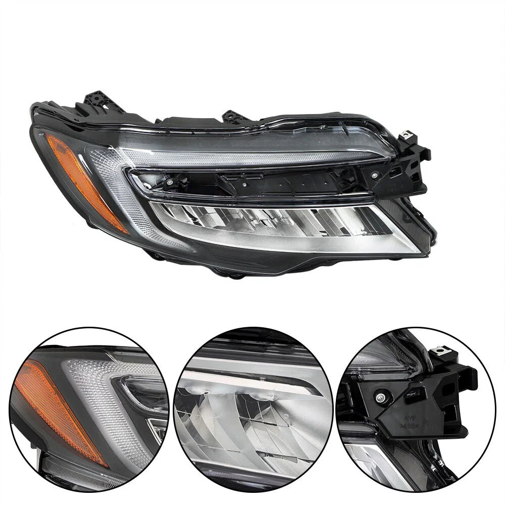 Pair LED Headlights for Honda Pilot (2019–2022) & Passport (2019–2021)