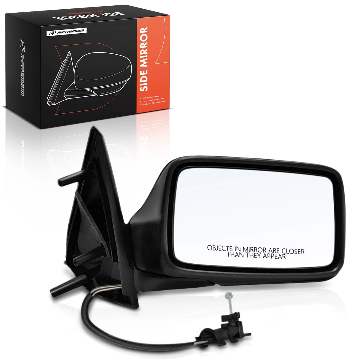 Manual Mirror Assembly for VW Jetta Golf (1993–1999) 1H185750701C, VW1321106