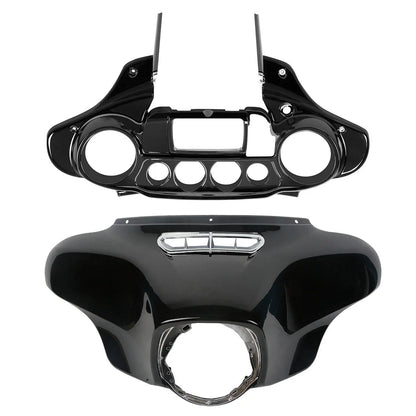 Batwing Fairings Set for Harley Street Glide (2014–2024) Vivid Black