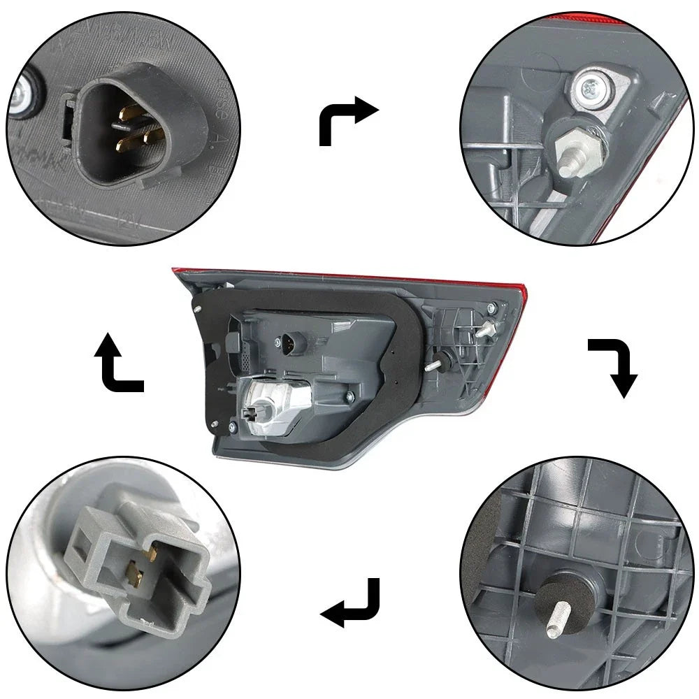 Taillights for Toyota Highlander (2017–2019) Inner Brake LED
