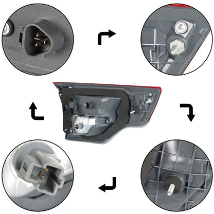 Taillights for Toyota Highlander (2017–2019) Inner Brake LED