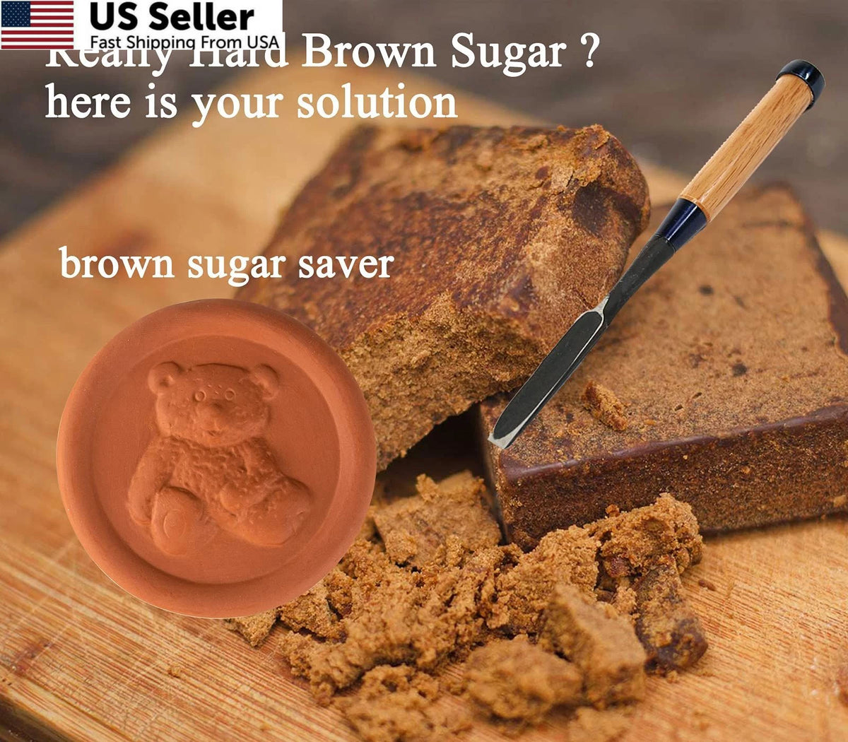 4X Brown Sugar Saver Discs for Terra Cotta (Pack of 1)