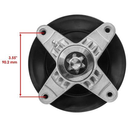 2X Spindle Pulley for MTD Troy-Bilt (SD114A1007)
