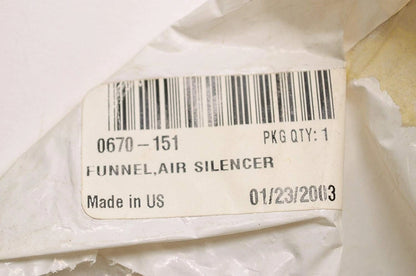 Air Silencer Funnel for Arctic Cat (0670-151)