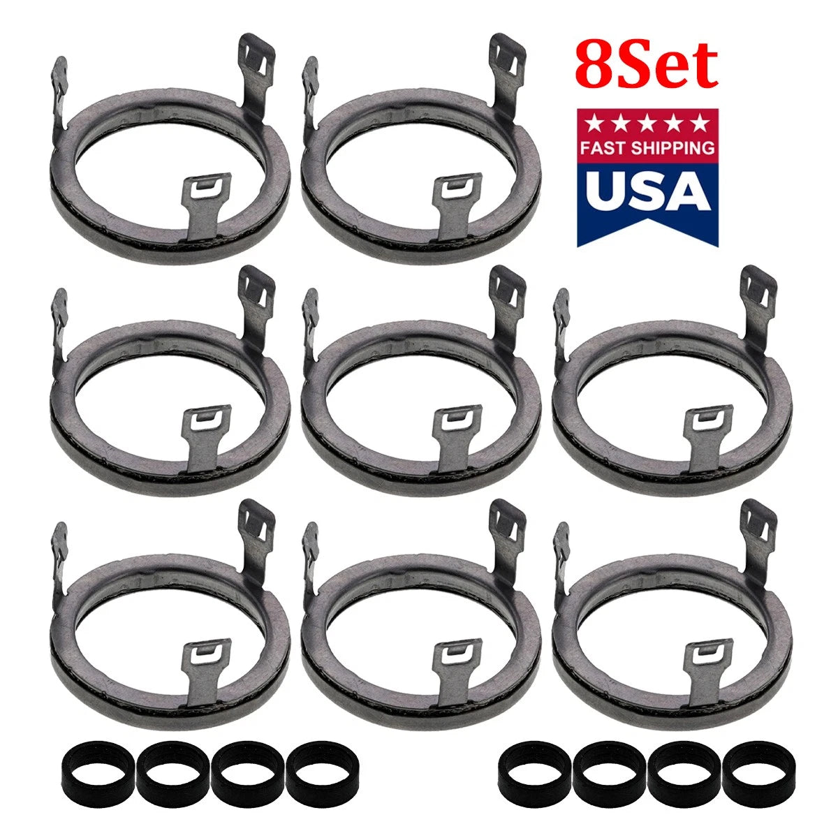 8PCS Fuel Injector Seal Kit for BMW (8-067)