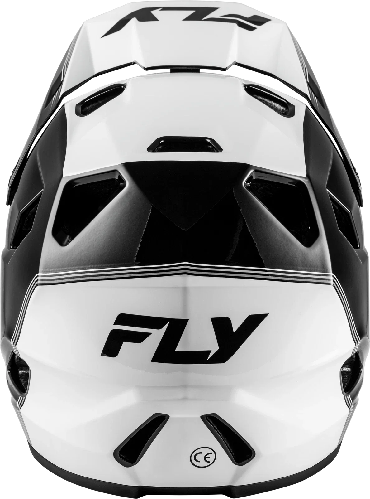 Fly Racing Rayce Repeat Helmet for Bicycle (2024) - X-Large Black/White