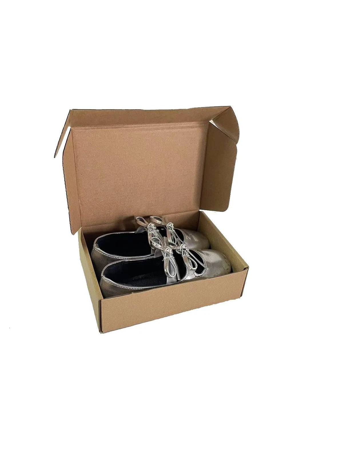 Set of 50 Brown Corrugated Shipping Boxes (7x5x2 Inch)