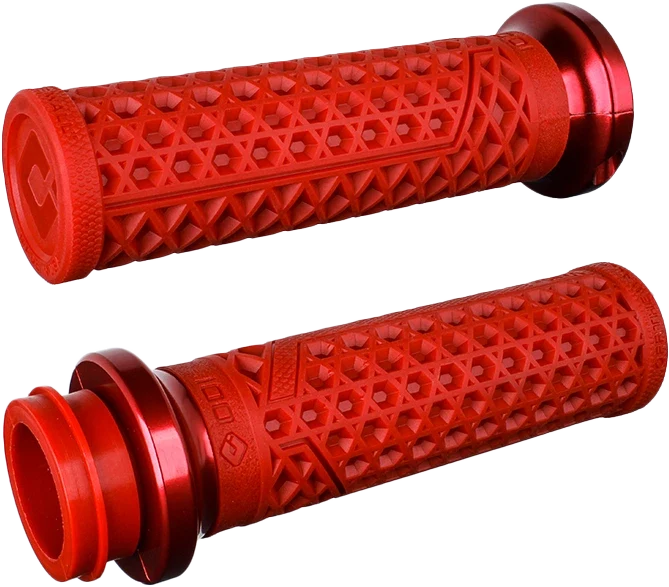 1 Inch Dark Red/Red Handlebars Grips for Harley & Indian (2010–2023)
