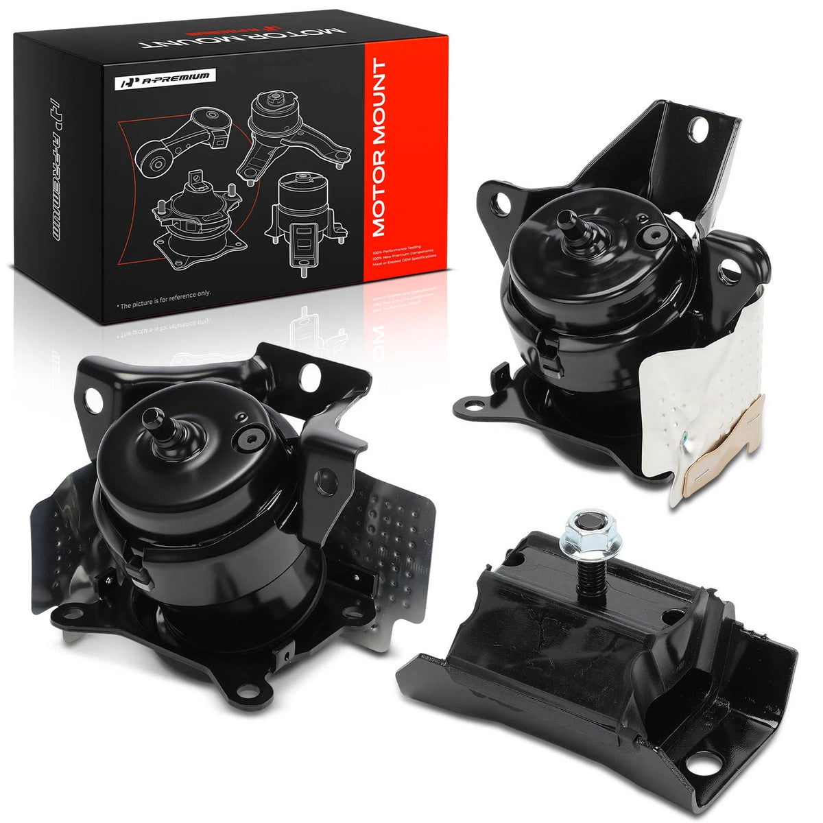 3X Engine Motor & Transmission Mount for Chevy Silverado 1500 (2014–2018) 23134733, 3565, 3566, 2811