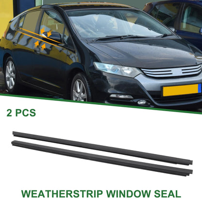 2pcs Front Left Right Weatherstrip Window Seal No. 72410TM8013 for Honda Insight (2000–2006)