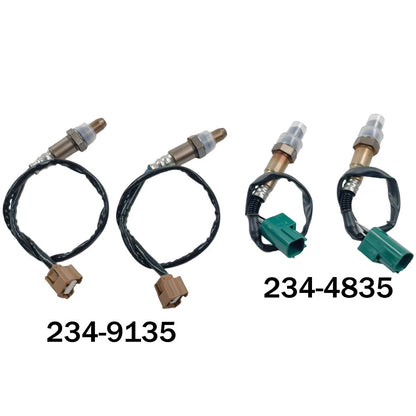 Set of 4 Oxygen O2 Sensors for Nissan Titan Armada (2013–2015) 234-4835, 234-9135