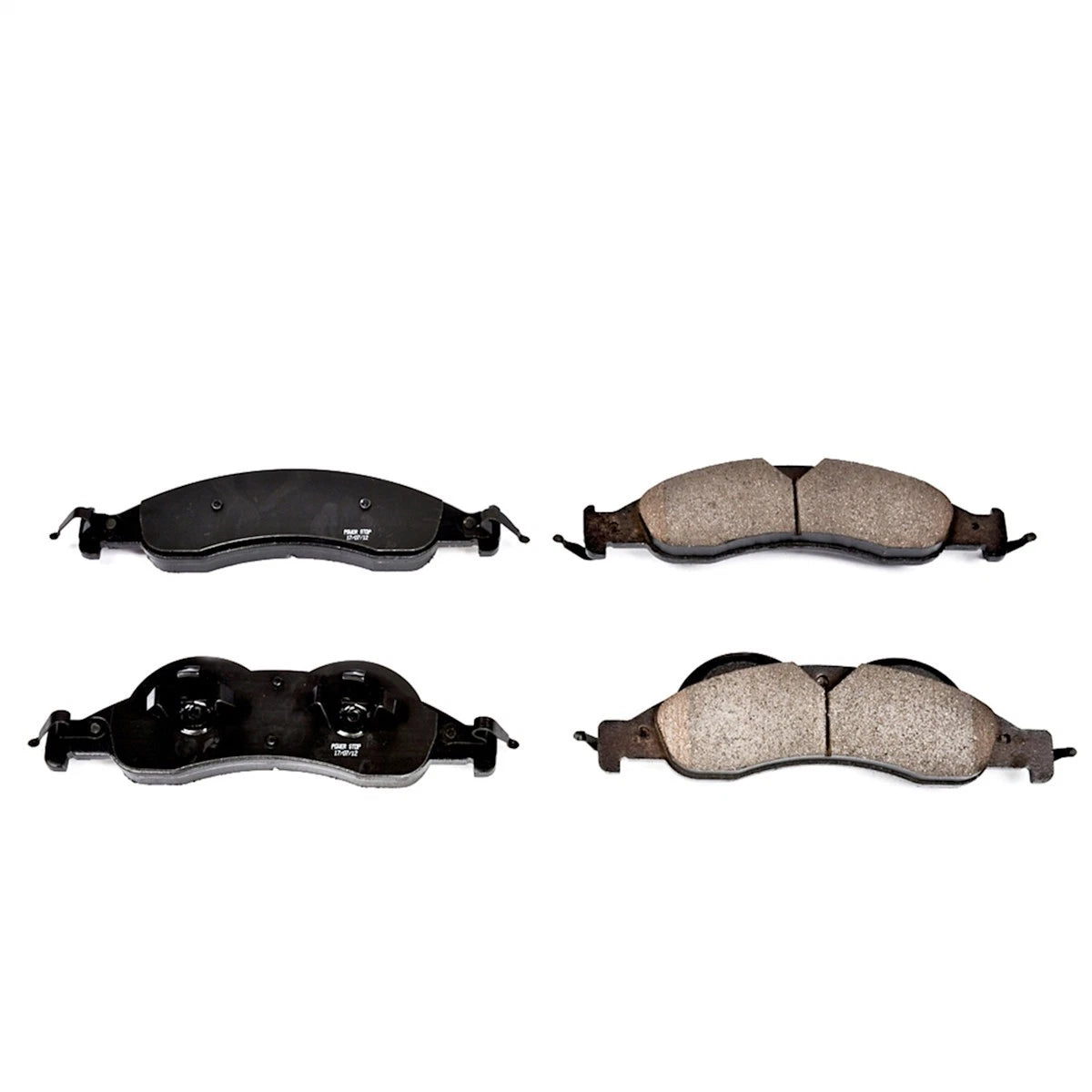 2X Powerstop Brake Pad Sets 16-1278 for Lincoln Navigator (2007–2009)