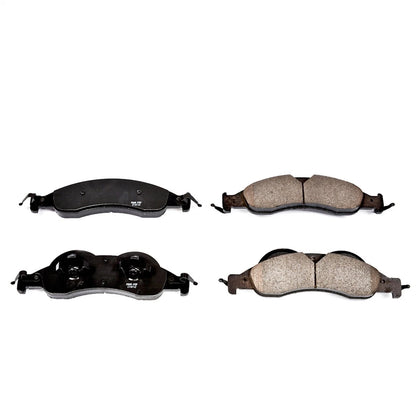 2X Powerstop Brake Pad Sets 16-1278 for Lincoln Navigator (2007–2009)
