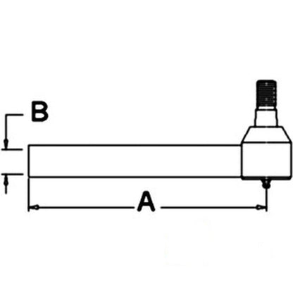 Tie Rod End for Massey Ferguson 6280 6170 6180 6270