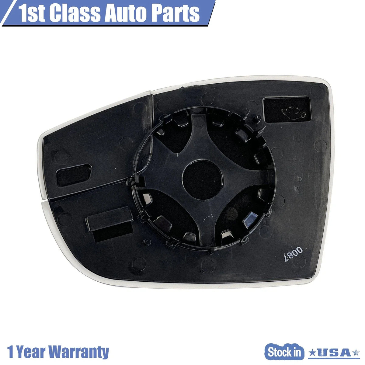 Mirror Glass for Ford Focus (2012–2018) Passenger Right Exterior Side View
