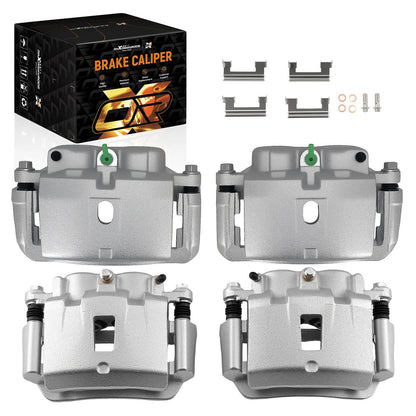 4X Brake Caliper Set for Chevrolet Express 2500 V6 V8 (2003–2020)