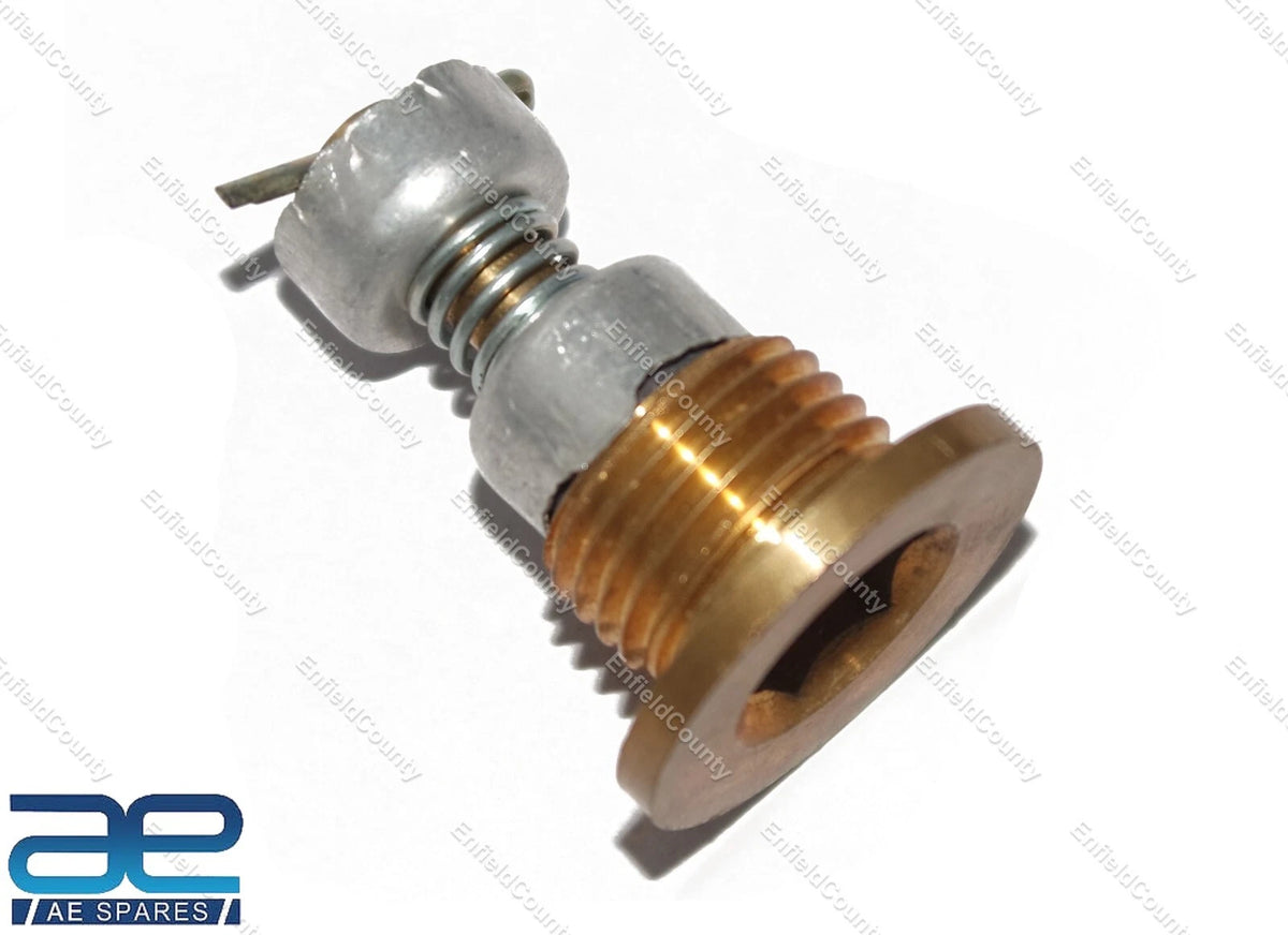 Oil Drain Brass Nut for Lambretta Li GP SX TV Series 1 2 3 Scooters