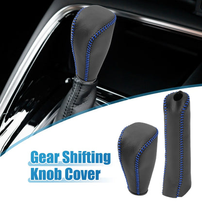 Set of 2 Gear Shift Knob & Hand Brake Cover Trim for Toyota Corolla (2014–2018)