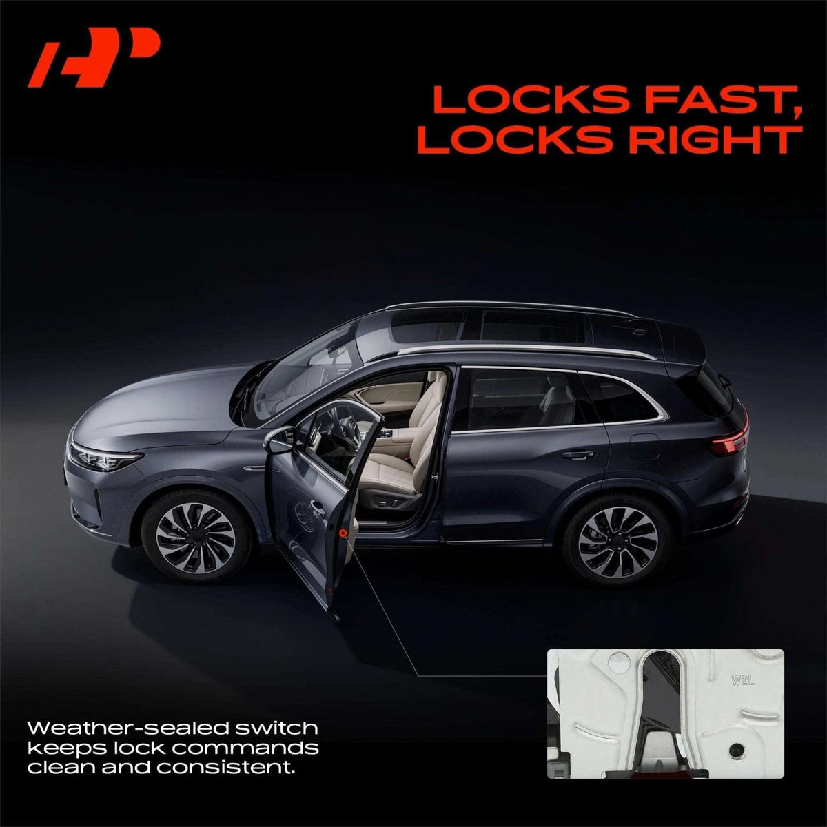 Rear Left Door Lock Actuator for BMW X5 (2000–2006) 51228402601, 937-858
