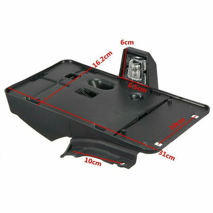Rear License Plate Tag Bracket & Light for Jeep Wrangler JK (2007–2018) - 68064720AA, 68064720, CH1168101