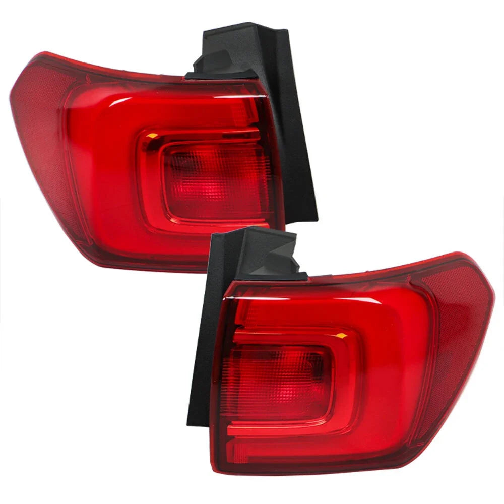Set of 2 Tail Light Assembly for Acadia (2017–2019) Incandescent Chrome
