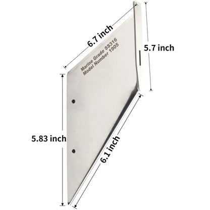 Skeg Guard Protector for Mercury Verado 150-300 hp (2005–2018)