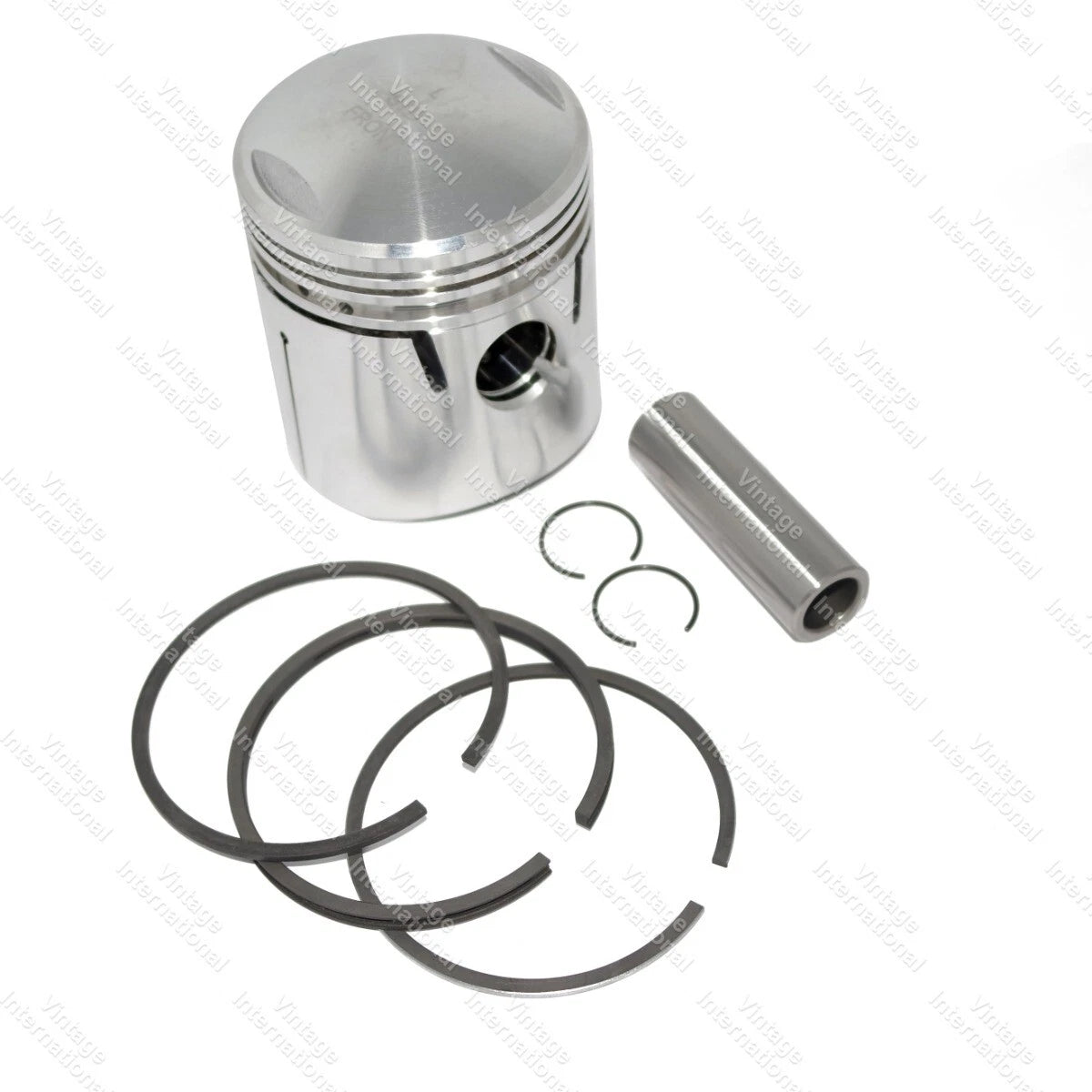 Piston with Rings for Royal Enfield Bullet 350cc (Standard Bore 69.875mm)