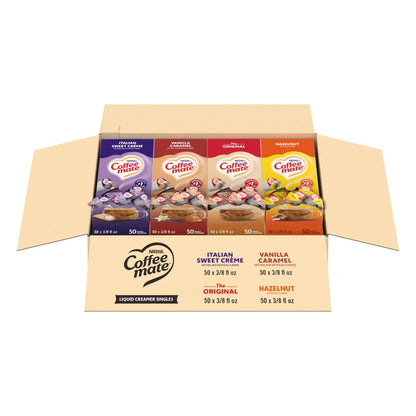 Pack of 200 Coffee Mate Creamer Singles Variety Pack