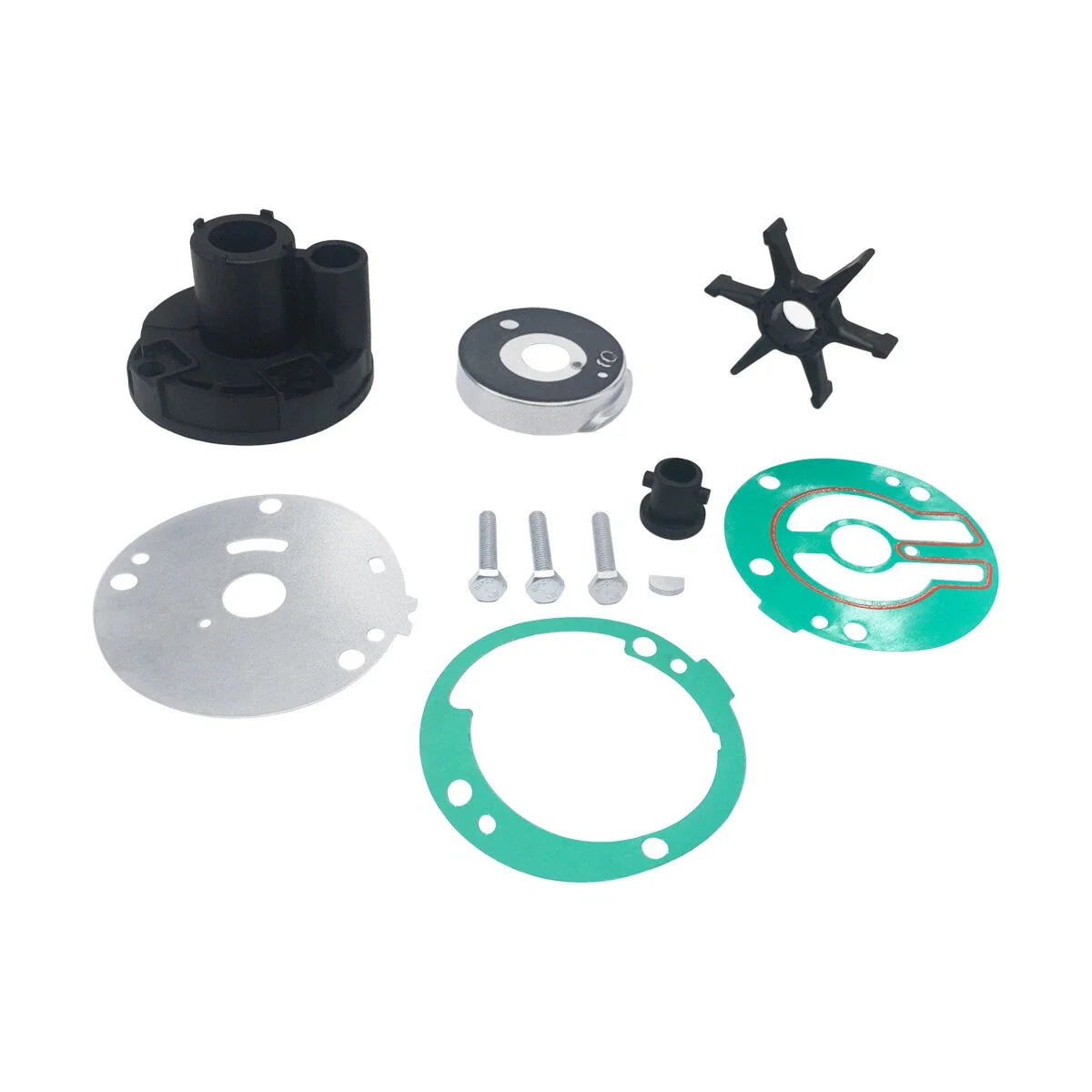Water Pump Repair Kit 689-W0078-A6 689-W0078-04-00 for Yamaha 25HP 30HP (1990–2023)