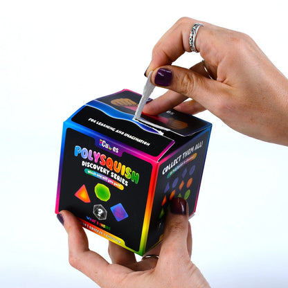 CMY Cubes PolySquish Discovery Series Mystery Squishy Blind Box