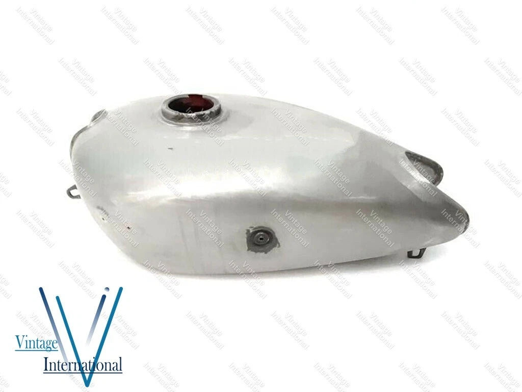Raw Steel Fuel Gas Petrol Tank for Horex Regina Small Version
